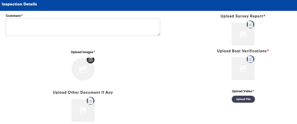 Upload the Survey report